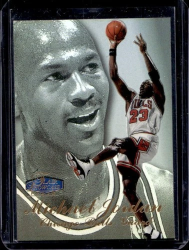1997-98 Fleer Flair Showcase Michael Jordan Row 3 #1 Bulls