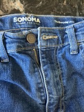 Sonoma Boys Size 16 Straight Leg Jeans Blue