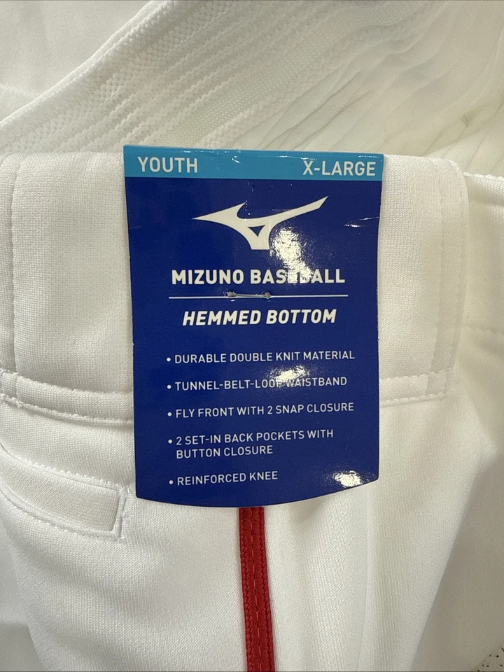 Mizuno Boys Baseball Pants Size Youth XL - Image 4 of 4
