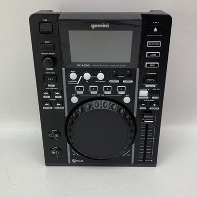 Gemini MDJ-500 Professional DJ Media Player & MIDI Controller