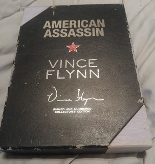 Vince Flynn American Assassin Premier Collectibles Signed Numbered Box #745/1000