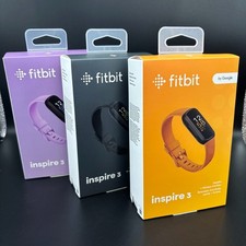 New Fitbit Inspire 3 sport Heart Rate Monitor Health  Fitness Tracker Authentic