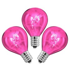 Scentsy 20 Watt Pink Authentic Single Light Bulb For Wax Warmer Low Wattage
