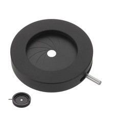 Microscope Aperture - Adjustable Iris Diaphragm 1.5-23mm for Microscope Lens -
