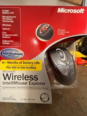 Microsoft Wireless IntelliMouse Explorer Windows XP-Windows 2000 NEW