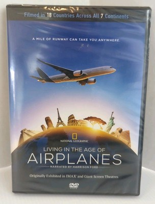 NATIONAL GEOGRAPHIC LIVING IN THE AGE OF AIRPLANES (DVD 2016) 