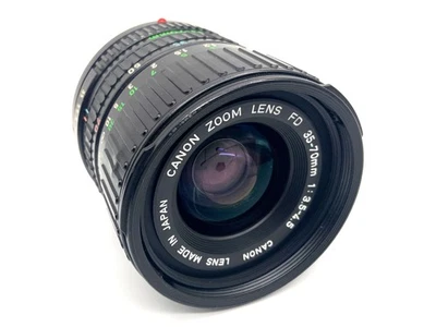 Objectif Zoom Canon Zoom Lens FD 35-70mm f/3.5-4.5 Noir Manuel, Canon FD - Photo 1/4