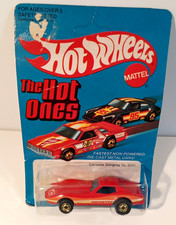 1981 Hot Wheels Corvette Stingray Die-cast Car Unpunched Card The Hot Ones 1981 Hot Wheels Corvette Stingray Die-cast Car Unpunched Card The Hot Ones