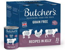 Complete Wet Can Grain Free Hypoallergenic Dog Recipes in Jelly Pack 18X400G - 3.79 per kilo
