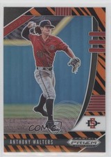 2020 Panini Prizm Draft Picks Tiger Stripes 85/99 Anthony Walters #PDP91 0ba9