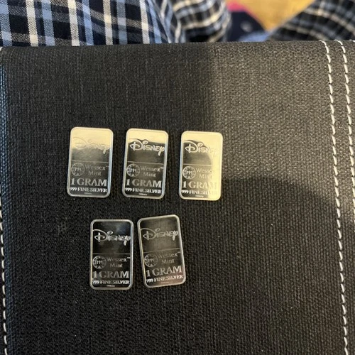 Wessex mint Disney silver Bar 999 Bullion