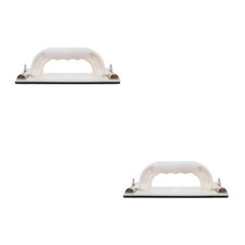  2 Pieces Putty Sanding Tools Sheet Holder Wood Hand Sander Block for Drywall