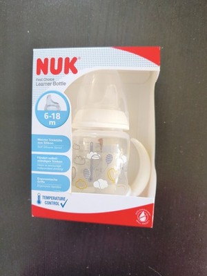 NUK First Choice Learner Bottle Trinklernflasche 6-18 Monate *Neu*