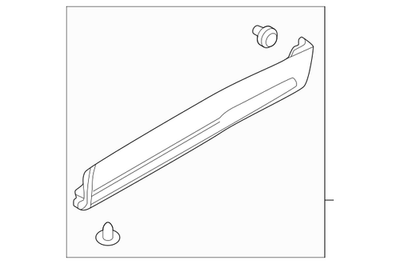 side CD まとめ GENUINE MAZDA CX-90 2024-2025 BODY SIDE MOLDING LH=DRIVER SIDE
