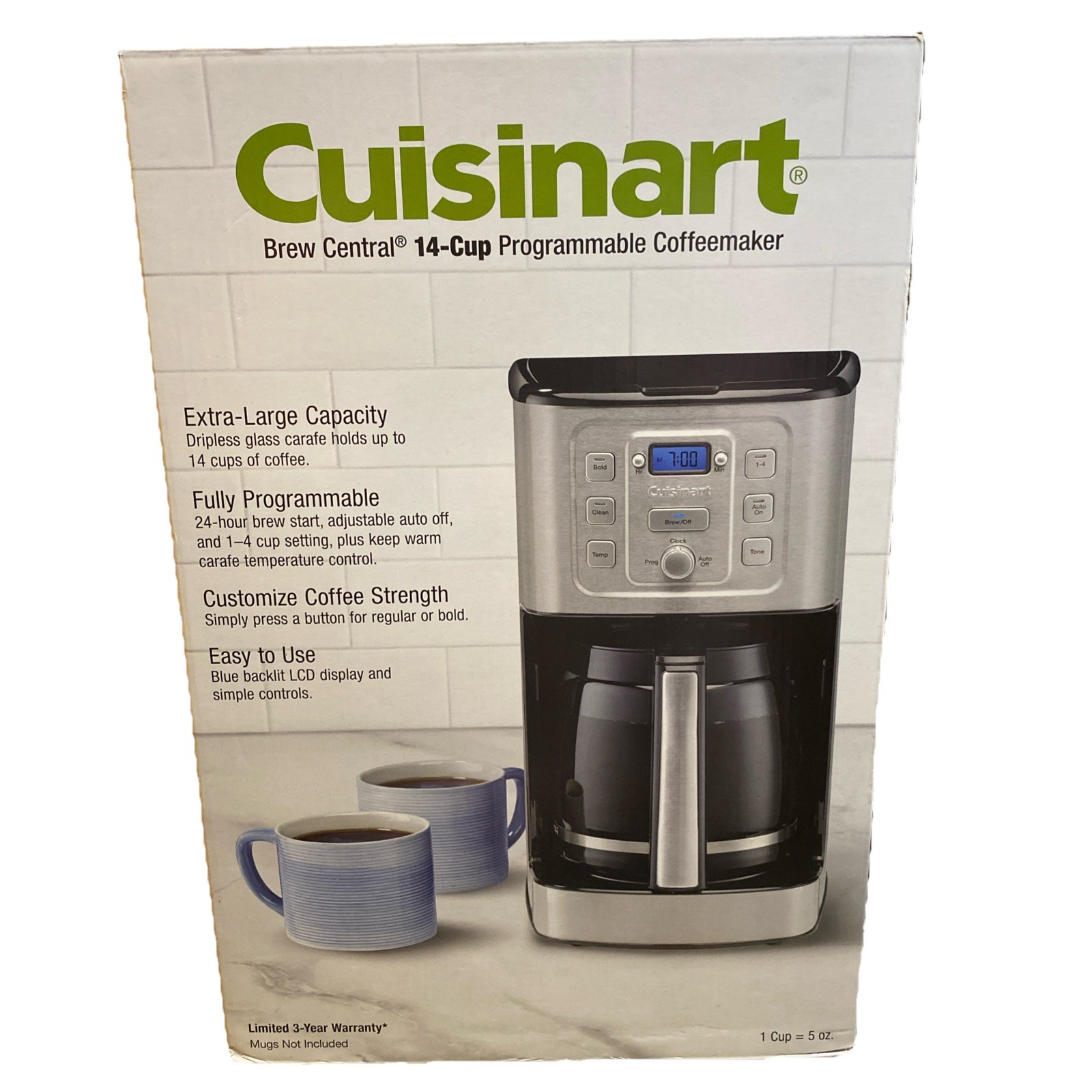 Coffee Maker Cbc-7000pc New Sealed