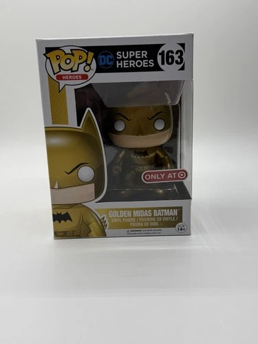 Funko Pop! Vinyl DC Universe Batman (Golden Midas) Target Exclusive #163