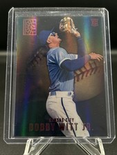 2022 Panini Capstone Bobby Witt Jr #34 RC Rookie Baseball Card. rookie card picture