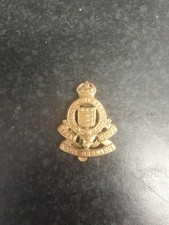 Royal Army Ordnance Corps RAOC Cap Badge WW2 King's Crown