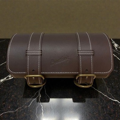 BREITLING ブライトリング　純正レザーケース Breitling Watch Travel Case Brown Leather Travel Storage Pouch