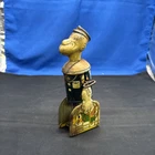 Popeye With Parrot Cages Tin Windup Toy by Marx Not Working A4B