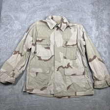US Army DESERT CAMO Military Shirt/Coat - Large/Regular - (8415-01-327-5313)