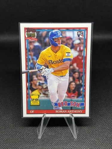 2026 Topps Series 1 Roman Anthony #T91-71 1991 Topps (RC) Red Sox