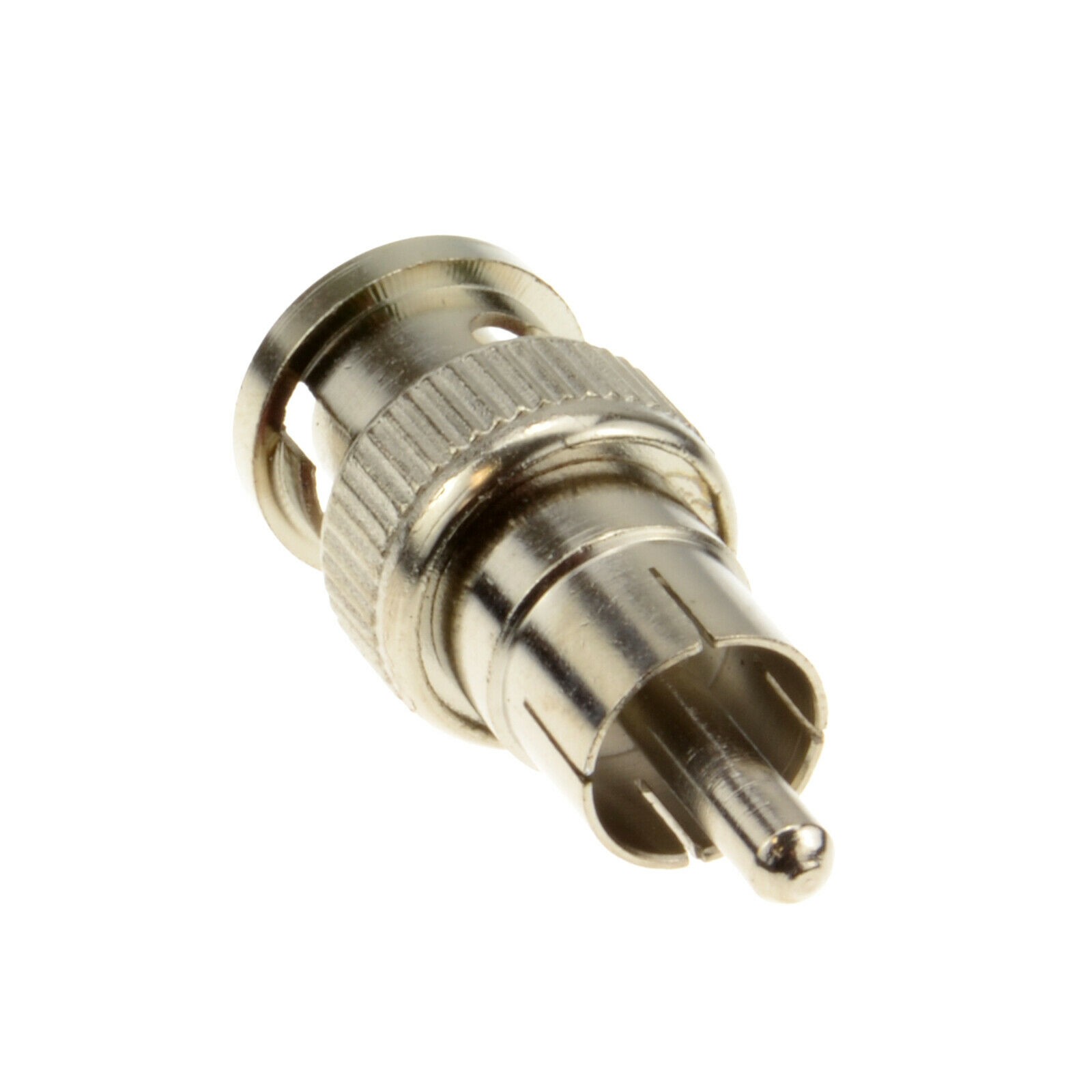 BNC Plug to RCA Phono Plug Coupler Adapter - CCTV to Composite Video Adaptor