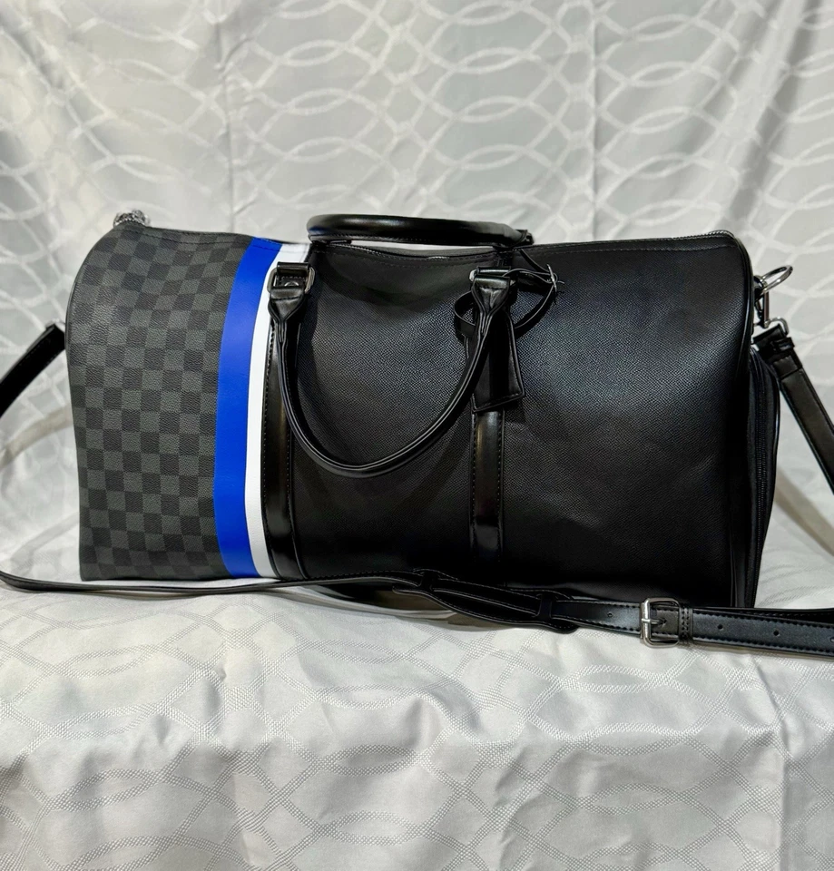 Juego de viaje bolsa de lona mochila bolsa de artículos de tocador Foto 3 de 4