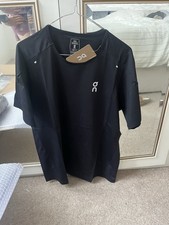 Camiseta On Running Grande Negra Rendimiento Nubes Atlética Parkrun Para Hombre’s