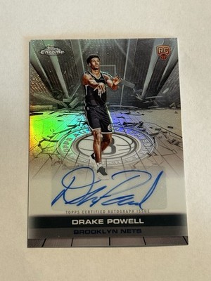 2025-26 Topps Chrome Drake Powell Rookie Auto Issue RC #TAIR-DP 