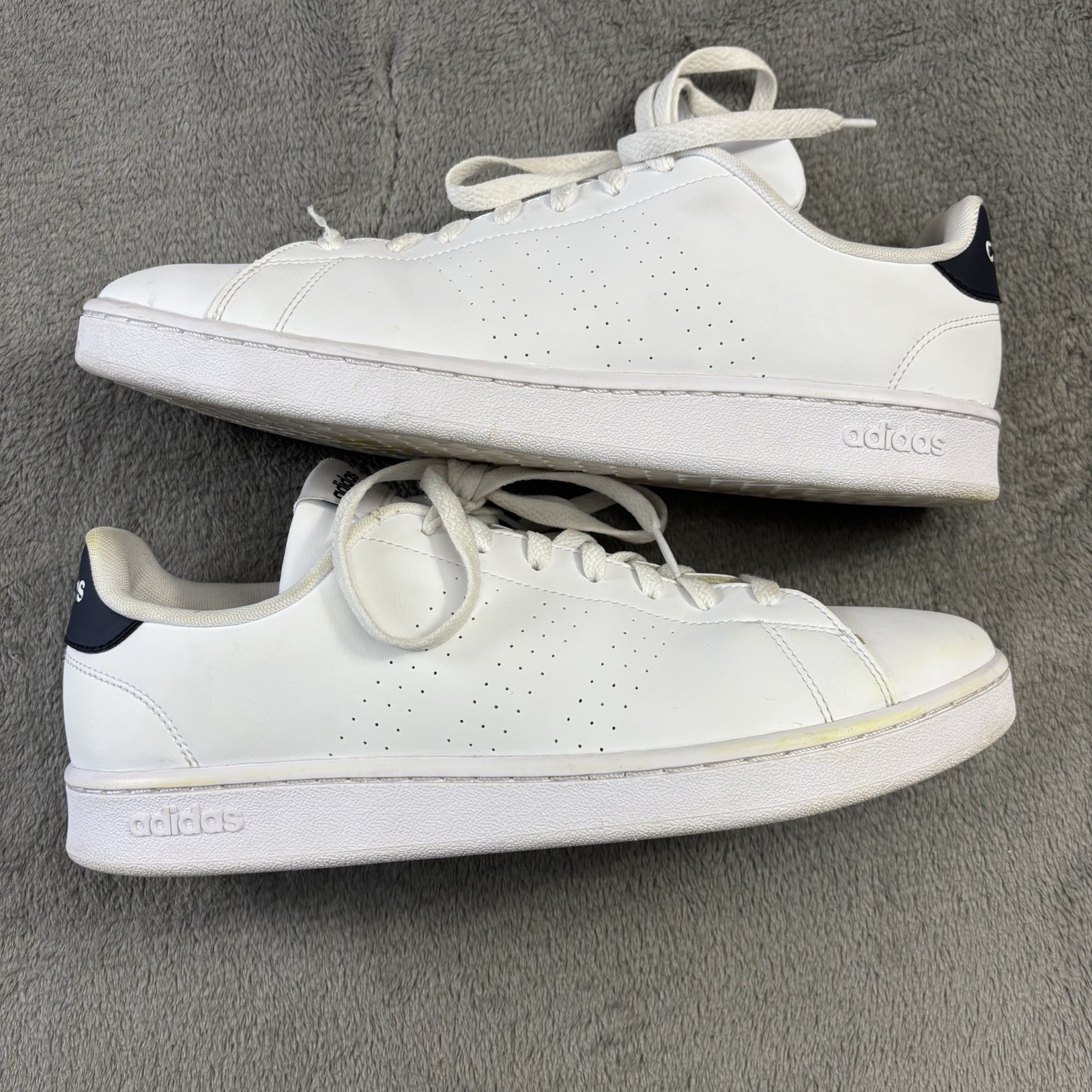 APL Adidas Sneakers Uomo 11 Advantage 2.0 Comode Atletiche Bianco Tennis Scarpe Sportive