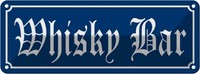 Blechschild 10X27 Cm Whisky Bar Alkohol Essen Trinken Club Deko Geschenk Metall