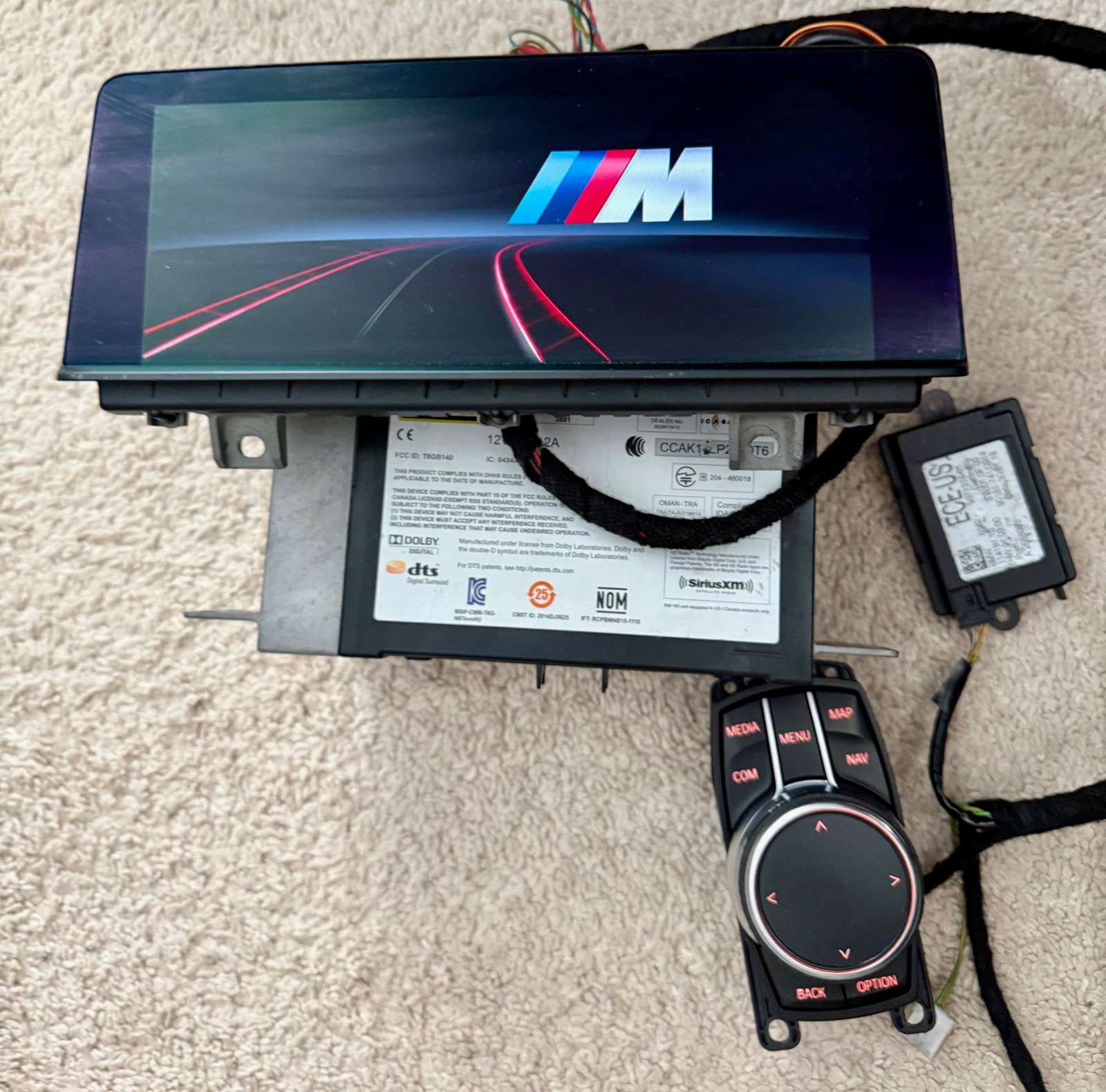 2014 2015 2016 2017 BMW NBT EVO ID6 kit F30 F80 F32 F82 Touch Screen Carplay