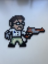 Angry Video Game Nerd AVGN Perler Bead Retro Sprite Pixel Art