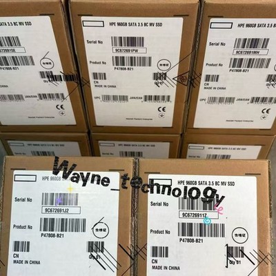 HPE 960GB P47808-B21 P48229-001 6Gb/s 3.5'' SATA LFF RI SSD Storage Drive