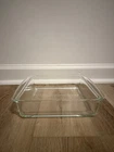 Vintage PYREX # 222  8x8 Square Clear Baking Dish, Made in USA