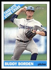 Buddy Borden 2015 Topps Heritage Minor League #68 Charlotte Stone Crabs MLB READ