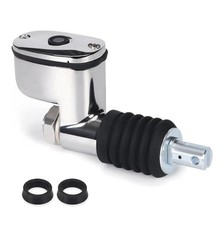  Rear Brake Master Cylinder Harley Touring Softail Chrome Upgrade 