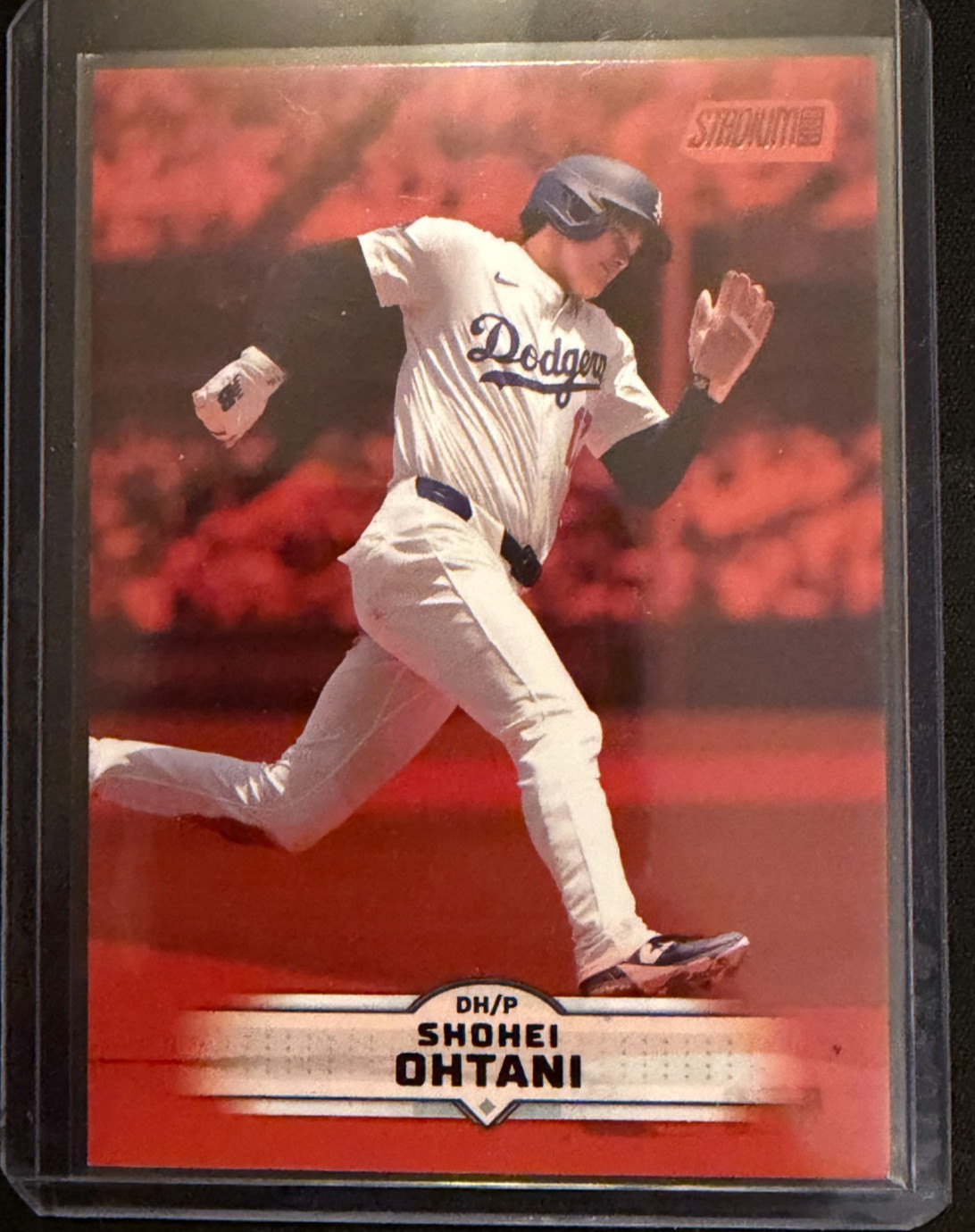 Shohei Ohtani 2025 Stadium Club Bronze Foil #58 - Los Angeles Dodgers