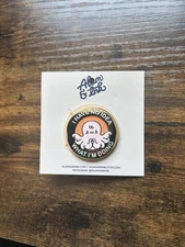 Alum and Ink Octopus Pin