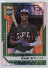 2021 Panini Elite Extra Edition Status Green 293/499 Francisco Nina #176 sh7