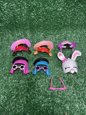 Bratz 4ever Kidz Snap On Funny Face Masks + Clothes Lot of 7 Pieces