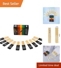 10 Pack of Strength 2.0 Clarinet Reeds in Cream - Sealed for Freshness