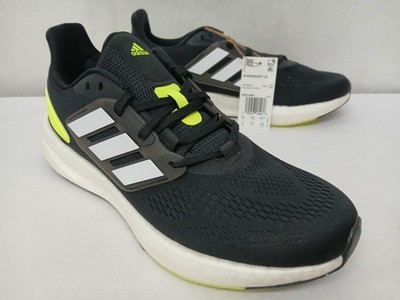 Adidas Men's Pureboost 22 Running Training Shoes HQ1449 Black Yellow White Sz 9