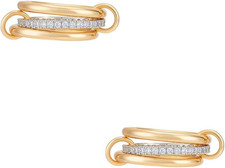 2 Stück Stapelbare Ringe Aus Gold Für Damen 3 Ringe Set Edelstahl Zirkonia Finge