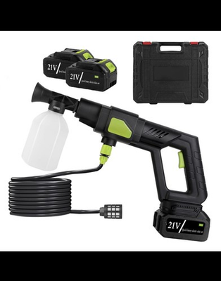 #ad Cordless Pressure Washer Battery Powered; 990 Psi with 6 in 1 Nozzle 23FT Hose. $69.99