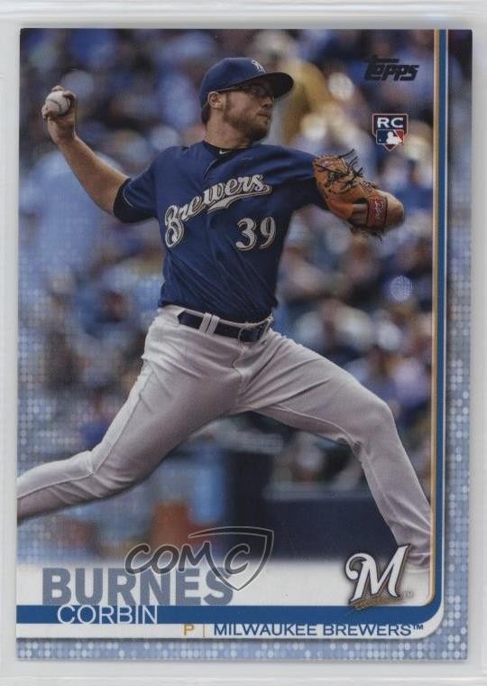 2019 Topps Father's Day Blue 29/50 Corbin Burnes #94 0h99