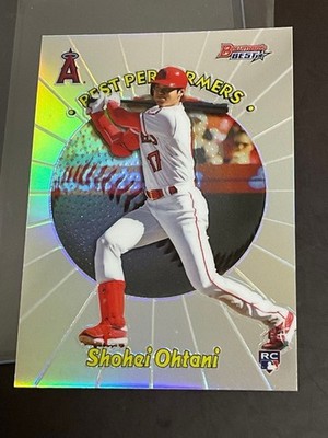 2018 Bowman s Best Shohei Ohtani Rookie Best Performers #98BP-SO LA Angels...