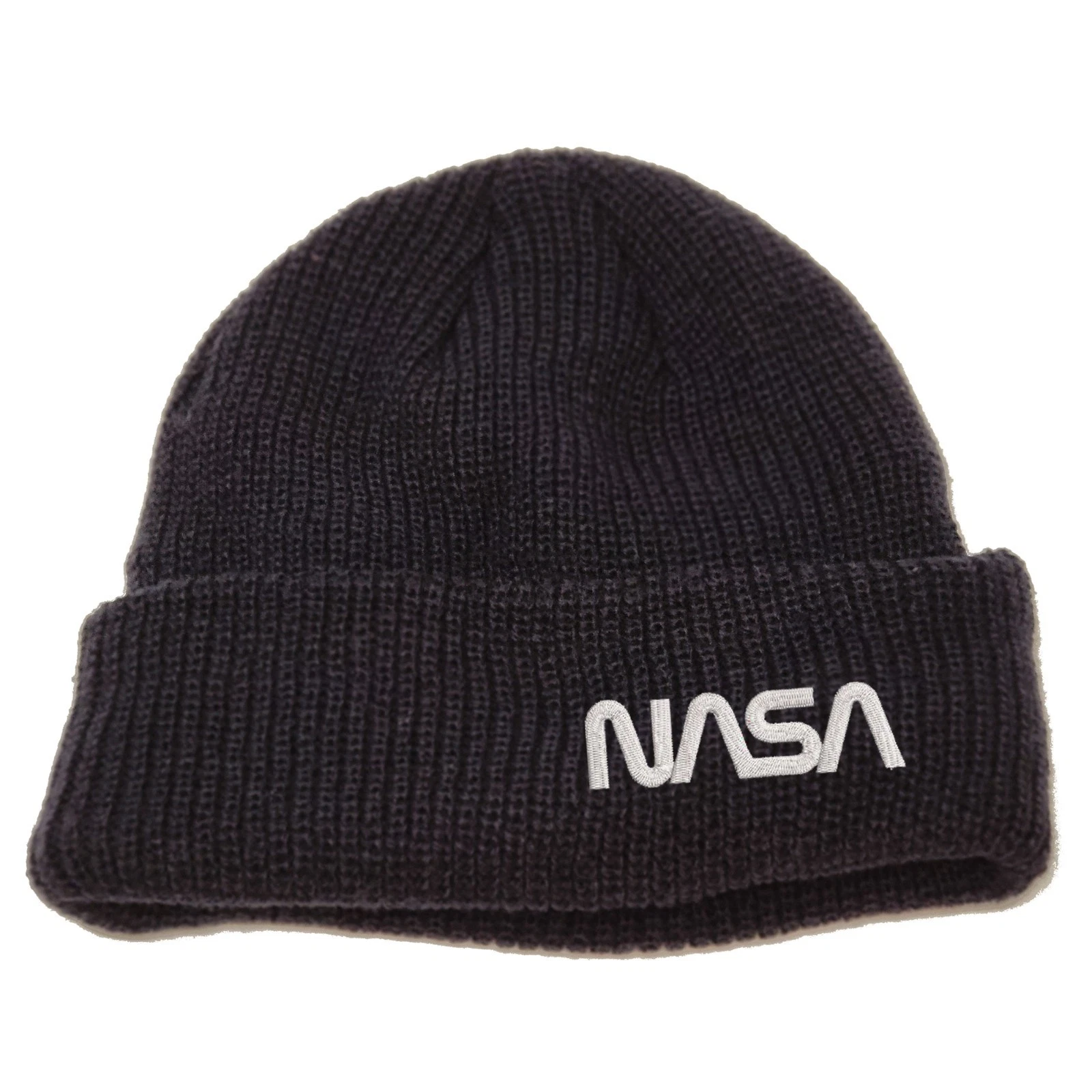 NASA embroidered dock docker beanie hat