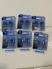 Philips Crystal Vision Ultra Light 2 Bulbs Brake Stop Tail Parking Lamps 7443